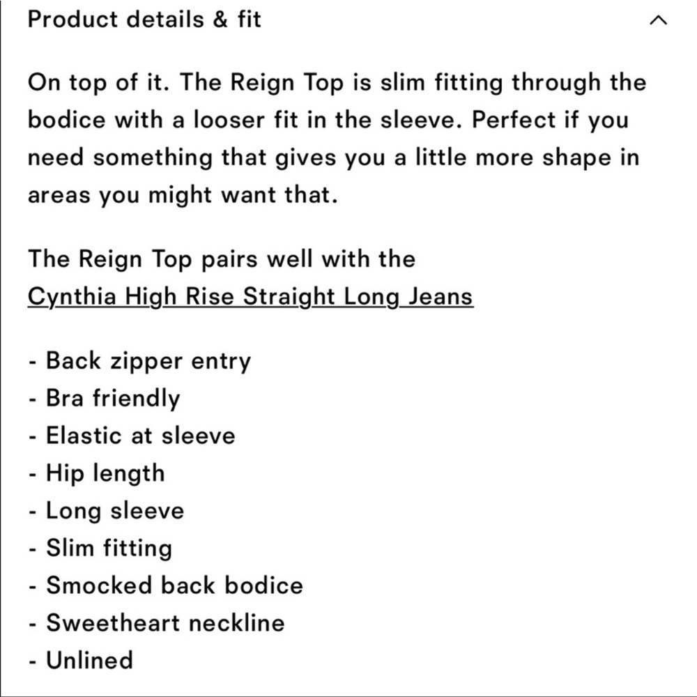 Reformation Reign Top In Color Ink Blot Size 6 - image 6